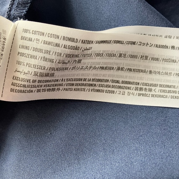 Abercrombie & Fitch Periwinkle Floral And Lace Dress Size Small - Picture 6 of 7